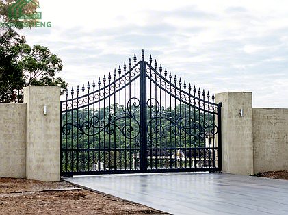 Wrought Iron Gate And Fence